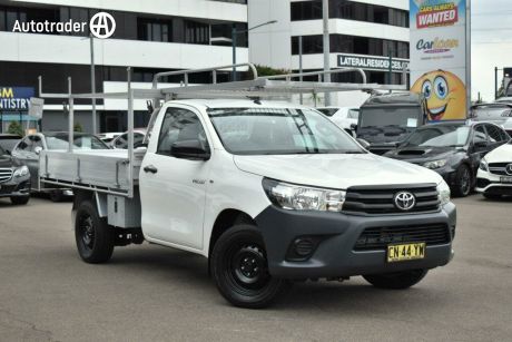 Toyota Hilux Workmate TGN121R Ute for Sale with Ladder Racks Autotrader