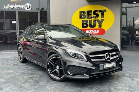 Black 2016 Mercedes-Benz GLA250 Wagon 4Matic