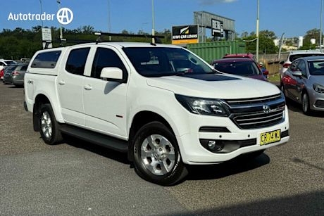 White 2018 Holden Colorado Crew Cab Pickup LT (4X4)