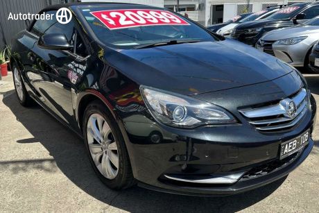 Black 2015 Holden Cascada Convertible