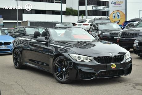 Black 2014 BMW M4 Convertible
