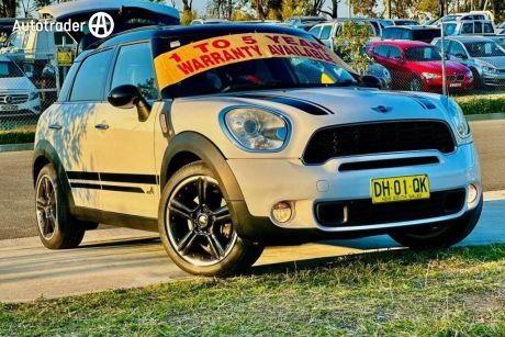 White 2011 Mini Countryman Wagon Cooper S ALL4 R60 Turbo 4x4 Luxury SUV