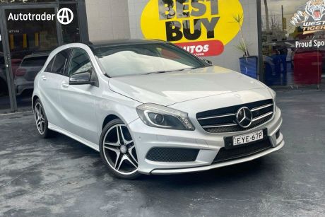 Blue 2013 Mercedes-Benz A200 Hatchback BE