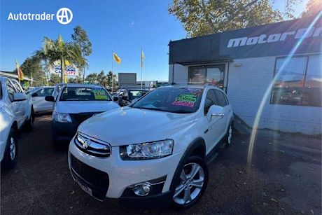 White 2012 Holden Captiva Wagon 7 LX (4X4)