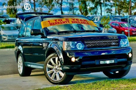 Black 2012 Land Rover Range Rover Sport Wagon 3.0 SDV6 HSE Luxury Twin Turbo Diesel 4x4