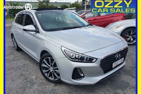 Silver 2017 Hyundai I30 Hatchback Premium