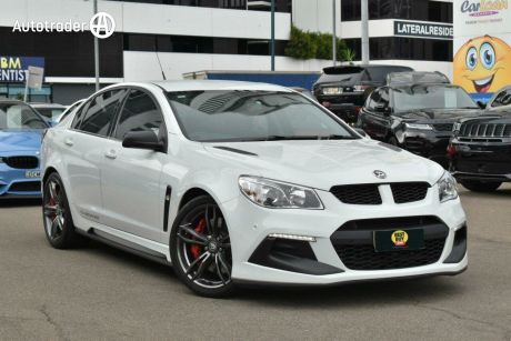 White 2016 HSV Clubsport Sedan R8 LSA