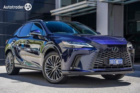 Blue 2023 Lexus RX350H Wagon Sports Luxury AWD + EP1 Hybrid