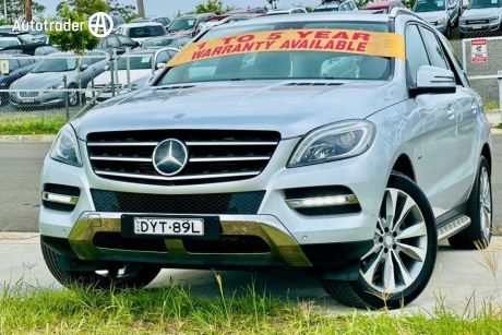 Silver 2012 Mercedes-Benz ML Wagon 350 CDI