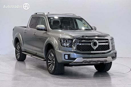 Grey 2024 GWM Cannon Alpha Dual Cab Utility Ultra Hybrid (4X4)