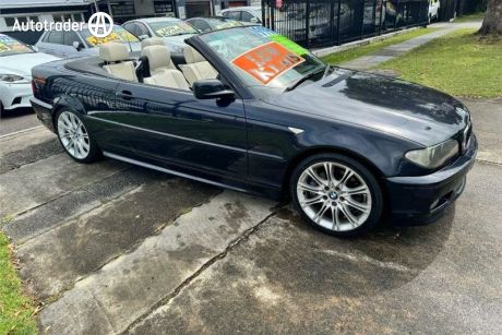 Blue 2005 BMW 330CI Convertible Highline