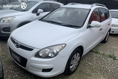 White 2010 Hyundai I30 Wagon Cw Sportswagon 2.0