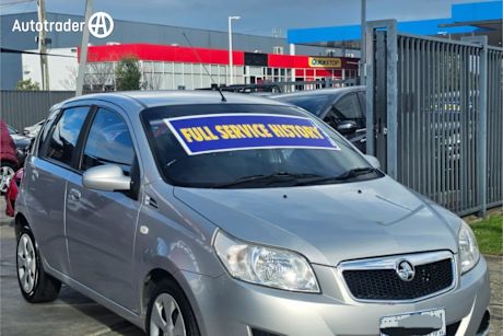 Silver 2009 Holden Barina Hatchback