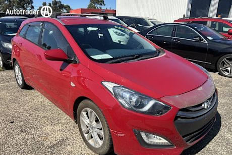 Red 2014 Hyundai I30 Wagon Tourer Active 1.6 Crdi