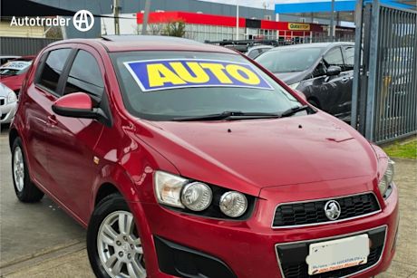 Red 2012 Holden Barina Hatchback