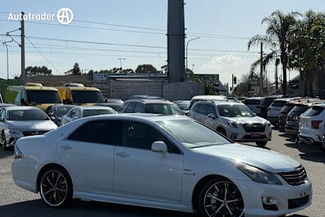 White 2008 Toyota Crown Sedan ATHLETE