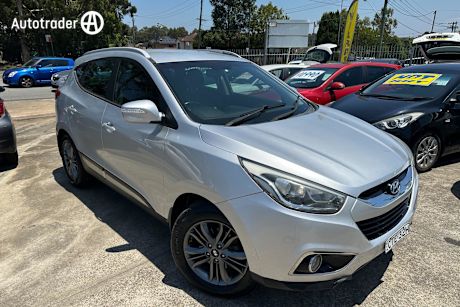 Silver 2014 Hyundai IX35 Wagon Se (Awd)