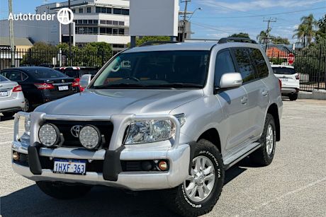 Silver 2013 Toyota Landcruiser Wagon Gxl (4X4)