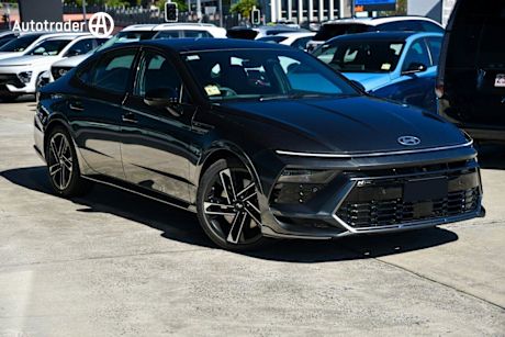 Grey 2025 Hyundai Sonata Sedan N Line