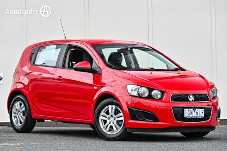 Red 2015 Holden Barina Hatchback Cd