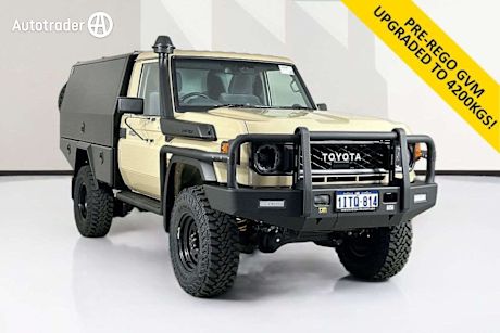 Beige 2025 Toyota Landcruiser Cab Chassis Lc79 Gxl + Diff Locks