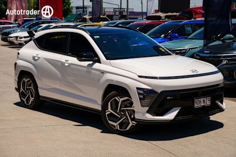 White 2025 Hyundai Kona Wagon Premium N Line