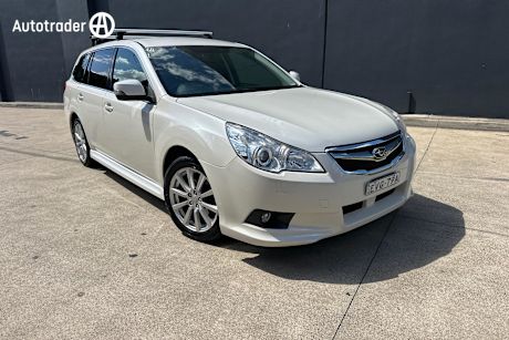White 2012 Subaru Liberty Wagon 2.5I