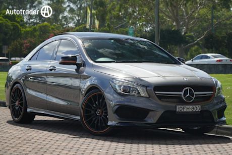 Grey 2016 Mercedes-Benz CLA45 Coupe 4Matic