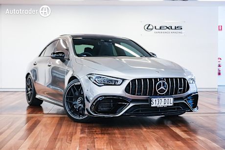 Silver 2020 Mercedes-Benz CLA45 Coupe S 4Matic+