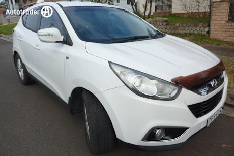 White 2013 Hyundai IX35 Wagon Se (Fwd)