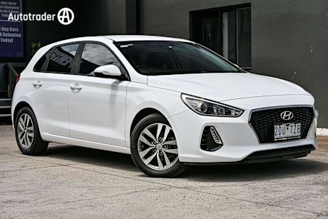 White 2018 Hyundai I30 Hatchback Active