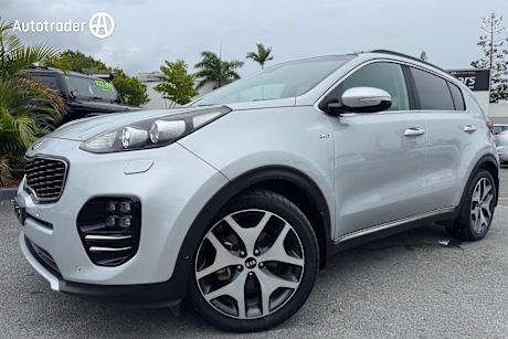 Silver 2017 Kia Sportage Wagon Gt-Line (Awd)