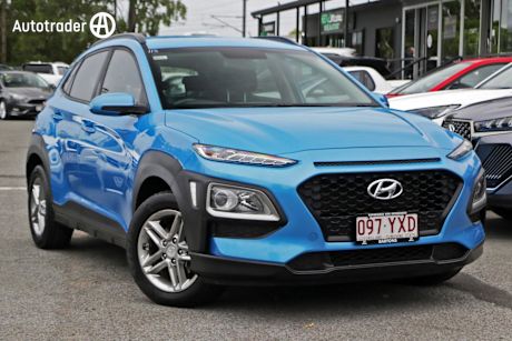 Blue 2019 Hyundai Kona Wagon Active (Fwd)