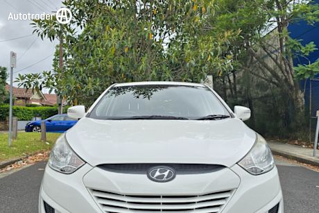 White 2013 Hyundai IX35 Wagon Active (Fwd)