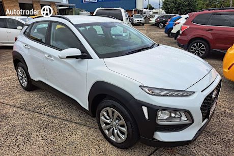 White 2019 Hyundai Kona Wagon Go (Fwd)
