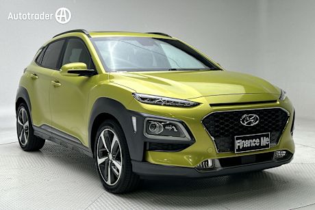Yellow 2019 Hyundai Kona Wagon Highlander S.Roof (Fwd)