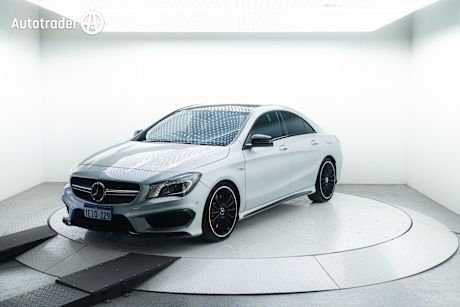Silver 2013 Mercedes-Benz CLA45 Coupe Amg