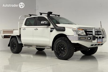 White 2015 Ford Ranger Dual Cab Utility Xlt 3.2 (4X4)