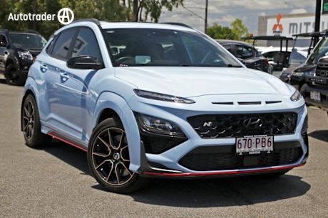 Blue 2022 Hyundai Kona Wagon N Premium