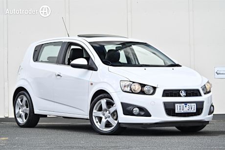 White 2013 Holden Barina Hatchback Cdx
