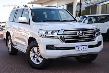 White 2016 Toyota Landcruiser Wagon Gxl (4X4)