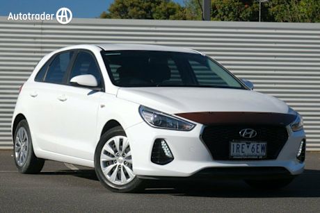 White 2020 Hyundai I30 Hatchback Go
