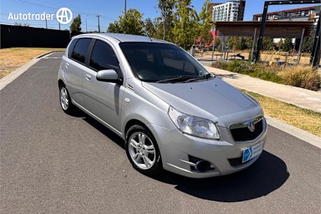 Silver 2011 Holden Barina Hatchback