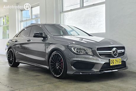 Grey 2016 Mercedes-Benz CLA45 Coupe 4Matic