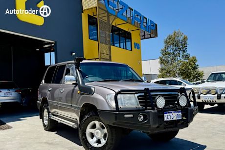Silver 2000 Toyota Landcruiser Wagon Gxl (4X4)