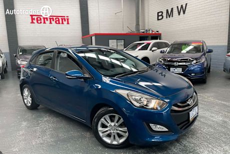 Blue 2015 Hyundai I30 Hatchback Se