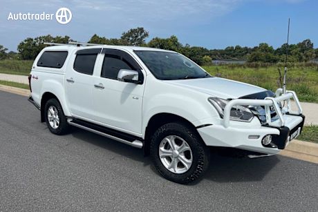 White 2018 Isuzu D-MAX Crew Cab Utility Ls-U Hi-Ride (4X4)