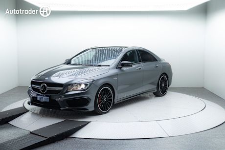 Grey 2015 Mercedes-Benz CLA45 Coupe Amg