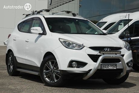 White 2015 Hyundai IX35 Wagon Se (Fwd)