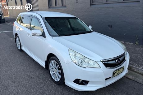 White 2010 Subaru Liberty Wagon 2.5I